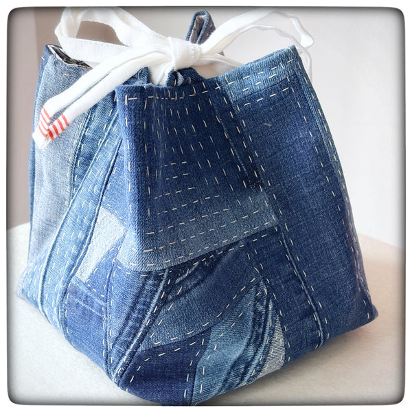 My Dad’s Jeans Sashiko Komebukuro