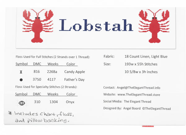 Lobstah Pillow Kit