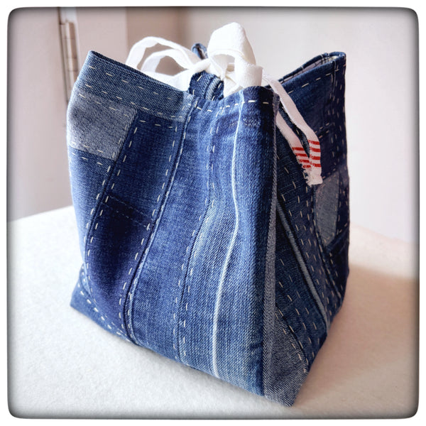 My Dad’s Jeans Sashiko Komebukuro