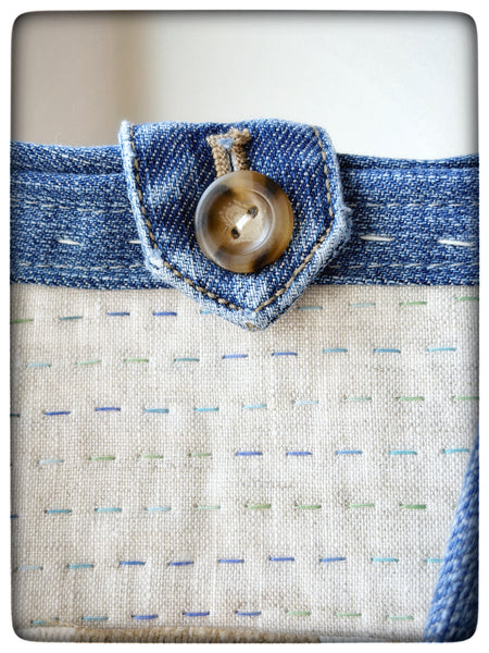 Handmade Sashiko Handbag