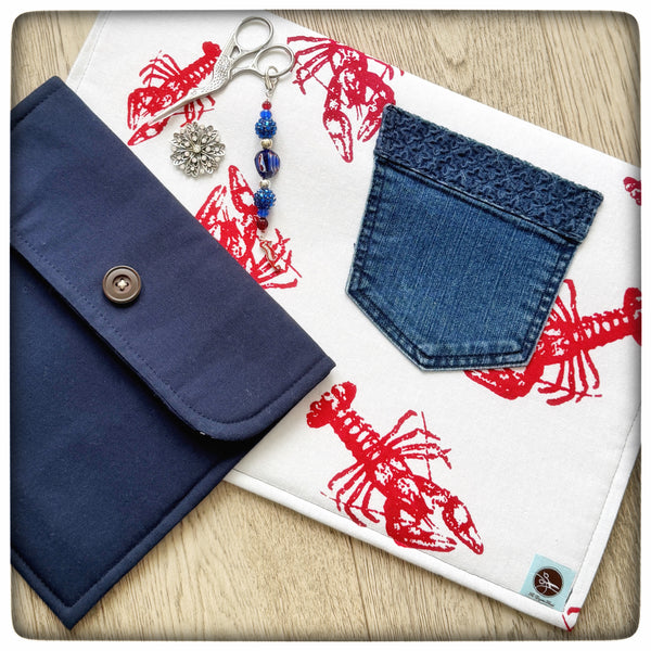 Lobstah, Lobstah Everywhere Needlework Set (5 pieces)
