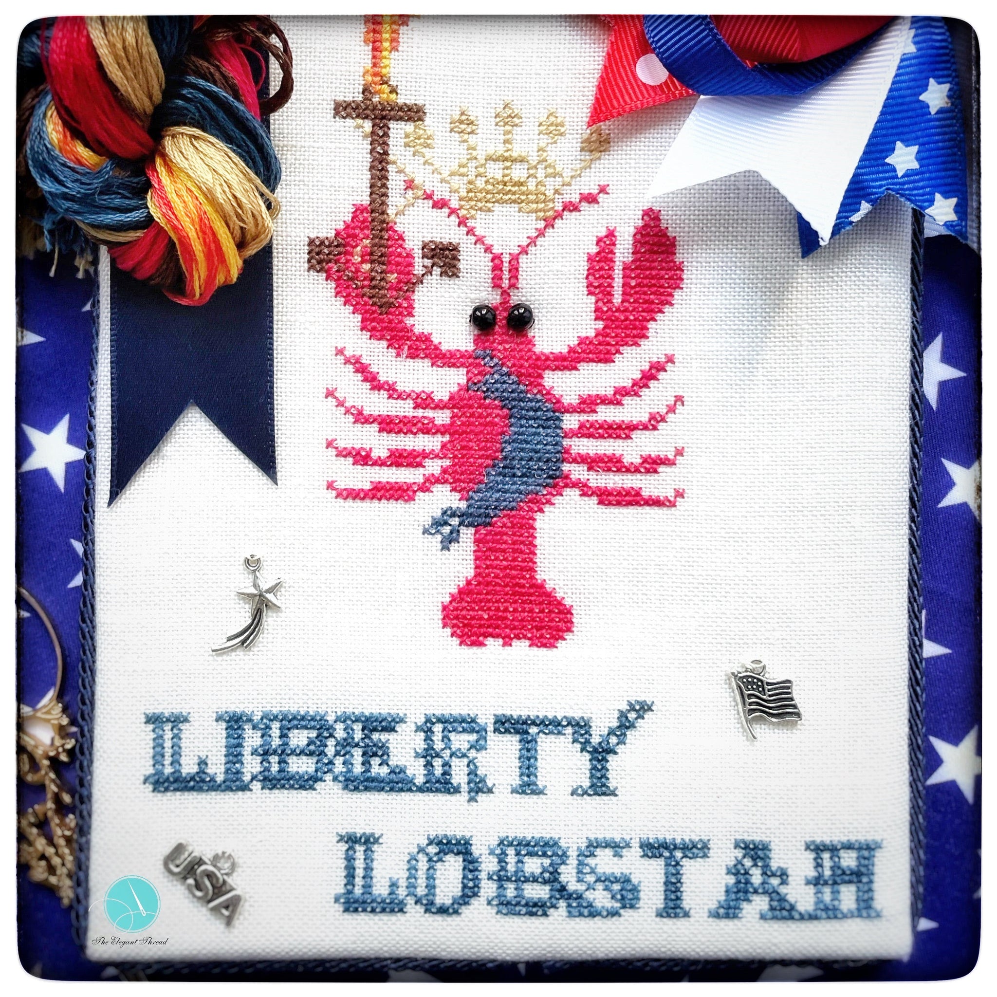 Liberty Lobstah  with Charm Pack