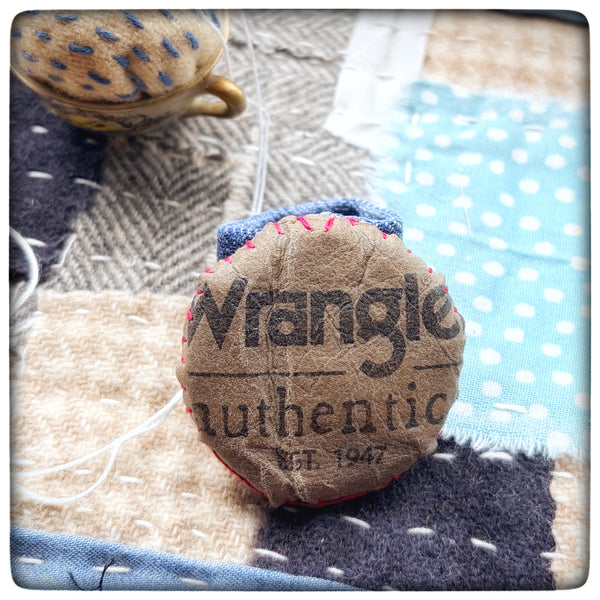 Wrangler Sashiko Palm Thimble