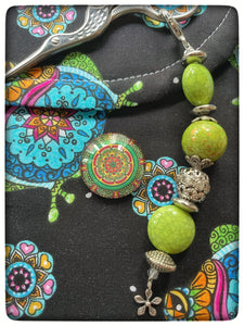 Midnight Frogs Needlework Set (5 pieces)