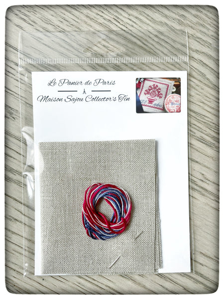 Parisian Stitch Sampler Finishing Kit