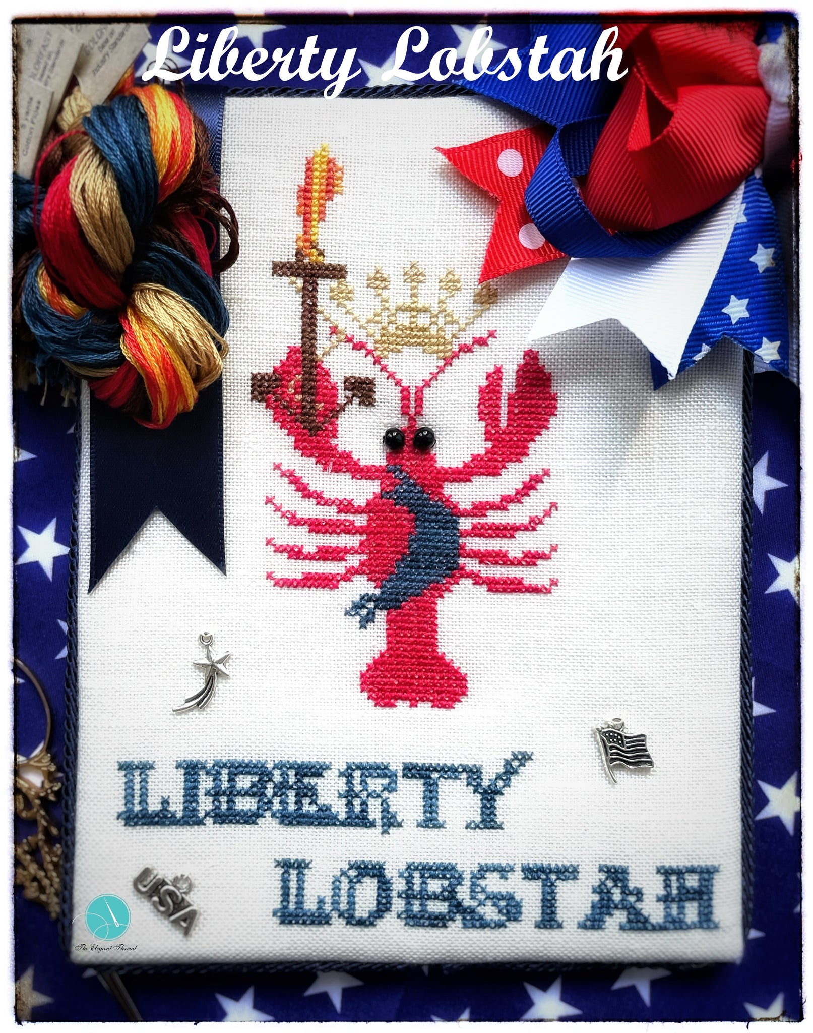 Liberty Lobstah  with Charm Pack