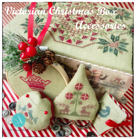Victorian Christmas Box Accessories Digital Download