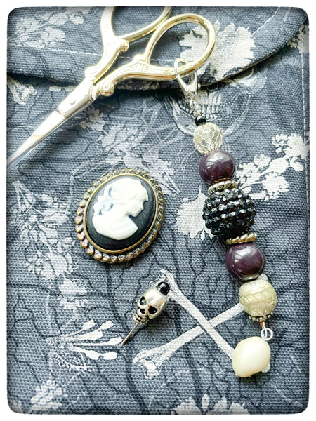Skulls and Pearls Needlework Set (6 piece set)